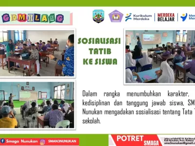 Sosialisasi tata tertib sekolah