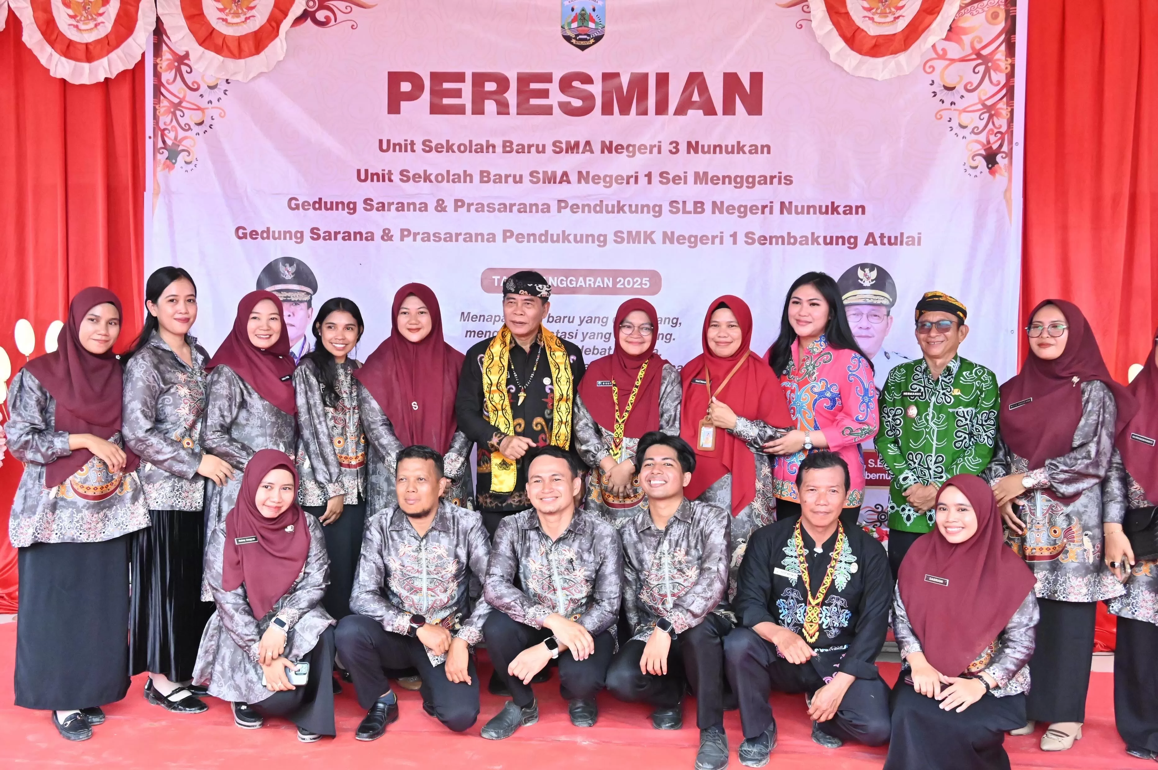 Peresmian Gedung Baru SMAN 3 Nunukan